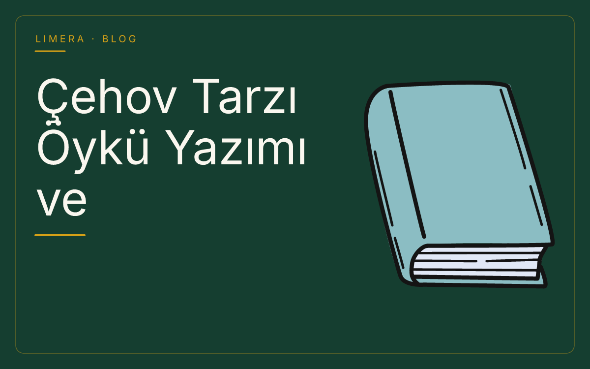 Çehov Tarzı Öykü Yazımı ve Editoryal Sadeleştirme Teknikleri blog kapak görseli Çehov Tarzı Öykü Yazımı ve Editoryal Sadeleştirme Teknikleri blog kapak görseli