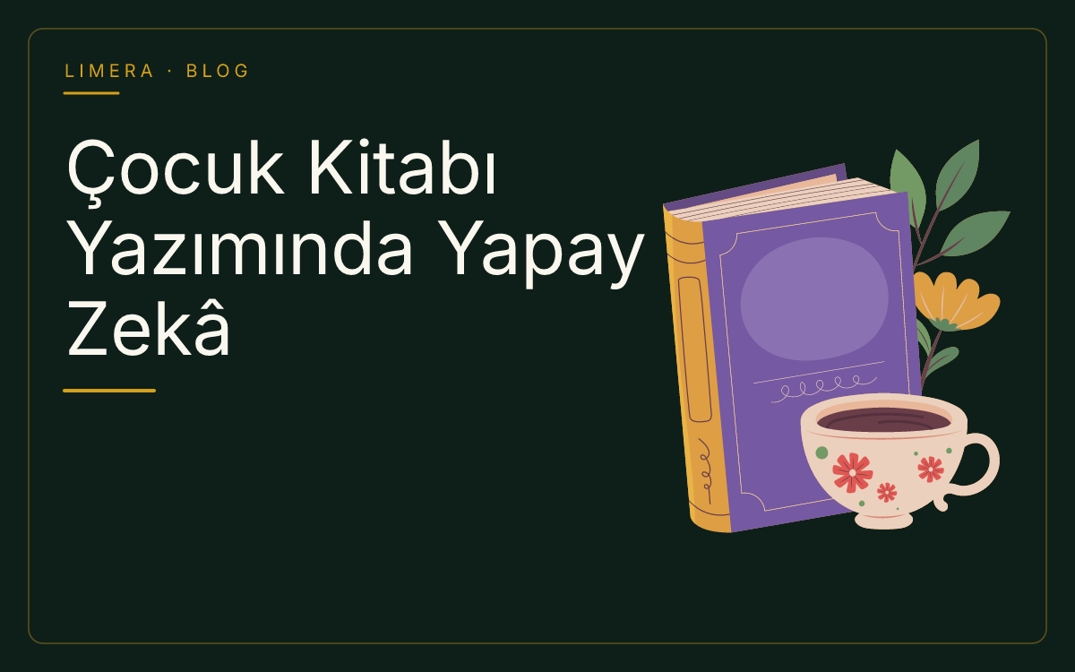 Çocuk Kitabı Yazımında Yapay Zekâ Kullanımı ve Editoryal Süreçler blog kapak görseli Çocuk Kitabı Yazımında Yapay Zekâ Kullanımı ve Editoryal Süreçler blog kapak görseli
