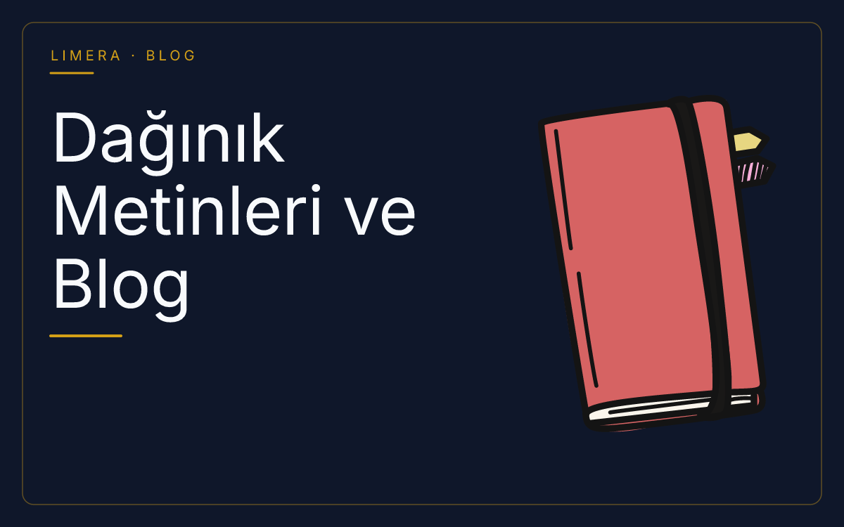 Dağınık Metinleri ve Blog Yazılarını Kitap Dosyasına Dönüştürme Rehberi blog kapak görseli Dağınık Metinleri ve Blog Yazılarını Kitap Dosyasına Dönüştürme Rehberi blog kapak görseli