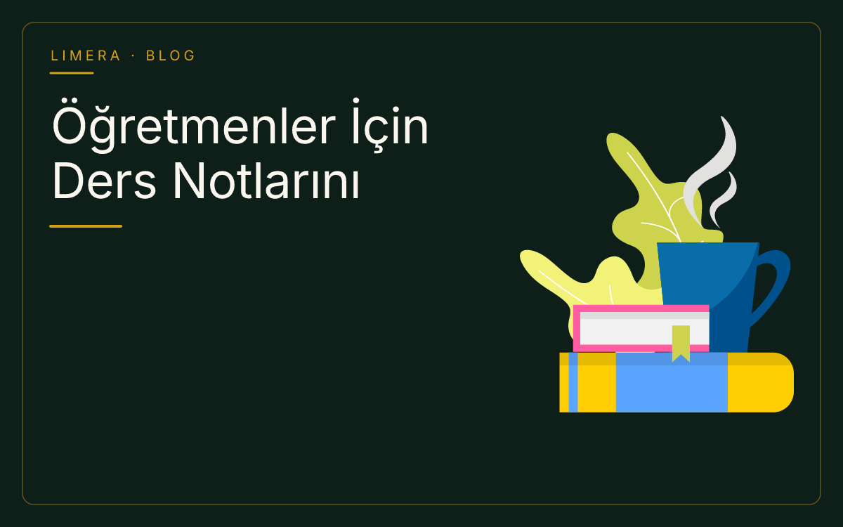 Öğretmenler İçin Ders Notlarını Kitaplaştırma Rehberi blog kapak görseli Öğretmenler İçin Ders Notlarını Kitaplaştırma Rehberi blog kapak görseli