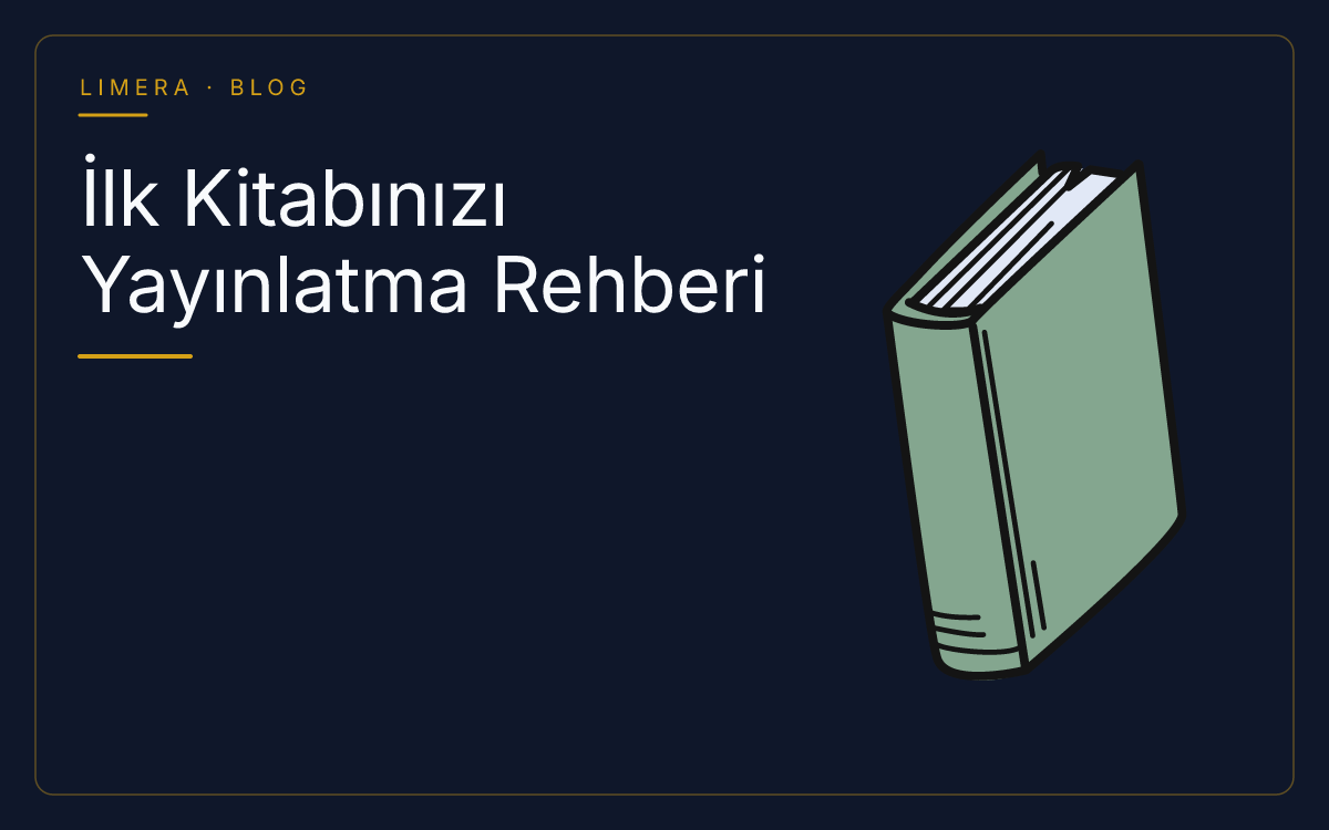 Çekmecedeki Kitabınız Yayın Bekliyor: İlk Kitabını Yayınlatmanın Tam Zamanı blog kapak görseli Çekmecedeki Kitabınız Yayın Bekliyor: İlk Kitabını Yayınlatmanın Tam Zamanı blog kapak görseli