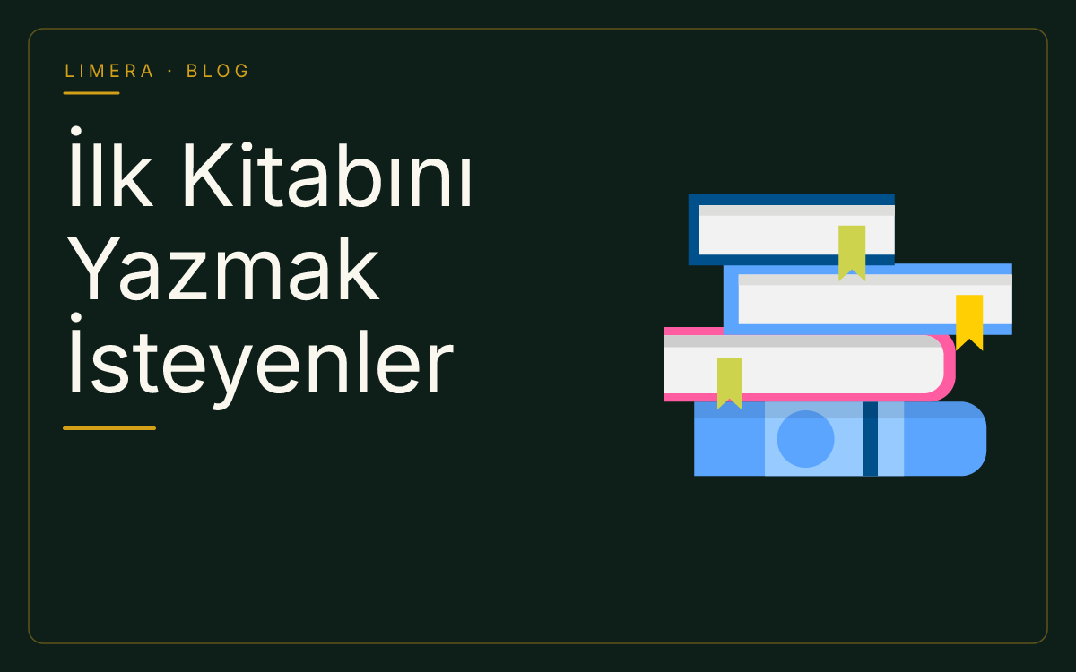 İlk Kitabını Yazmak İsteyenler İçin 30 Günlük Başlangıç Planı blog kapak görseli
