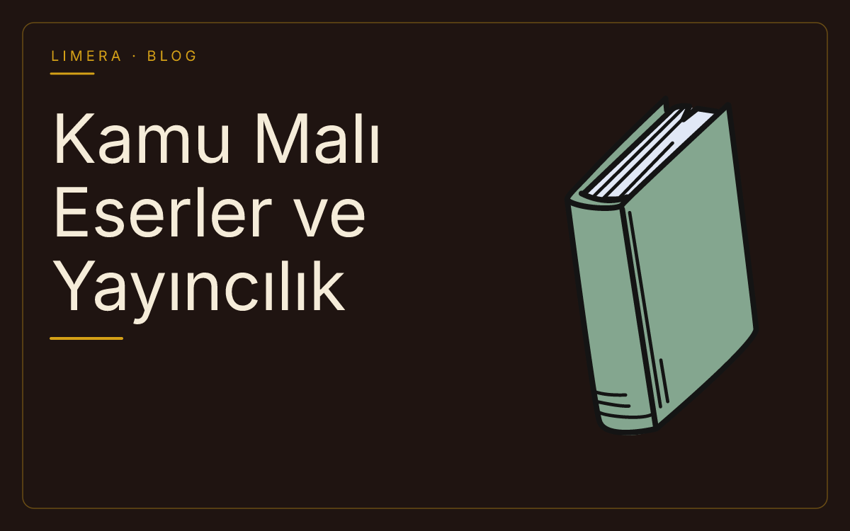Kamu Malı Eser Nedir? Her Esere Serbestçe Baskı Yapılabilir mi? — Yayıncılık Rehberi (Limera Yayınları) Kamu Malı Eser Nedir? Her Esere Serbestçe Baskı Yapılabilir mi? — Yayıncılık Rehberi (Limera Yayınları)