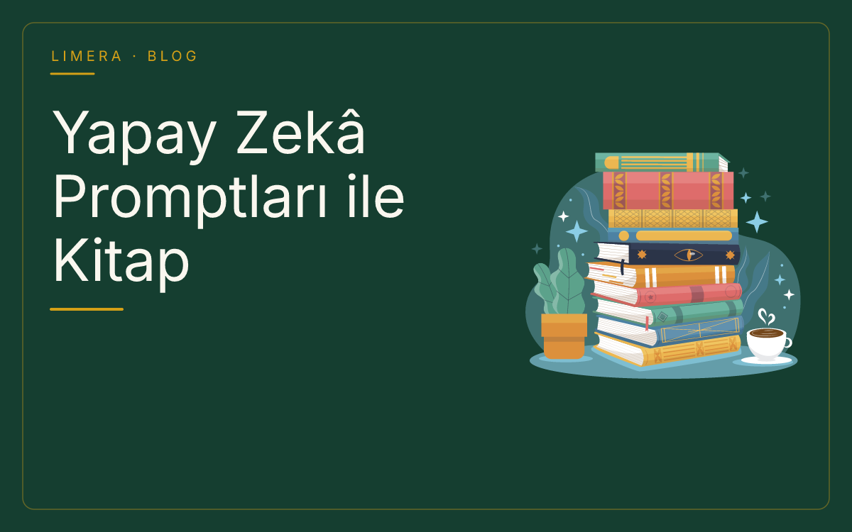 Kitap Yazarken Kullanılabilecek Yapay Zekâ (AI) Promptları blog kapak görseli