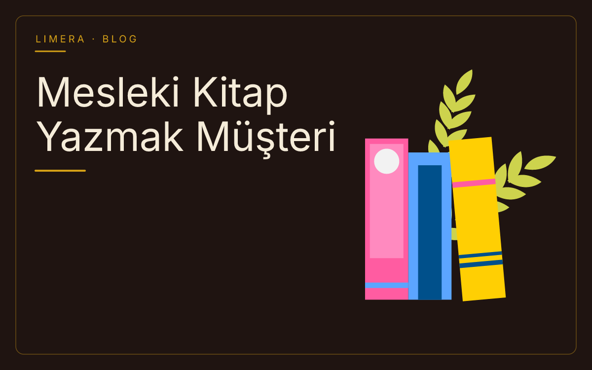 Mesleki Kitap Yazmak Müşteri Kazandırır mı? | Dönüşüm ve Güven Rehberi blog kapak görseli