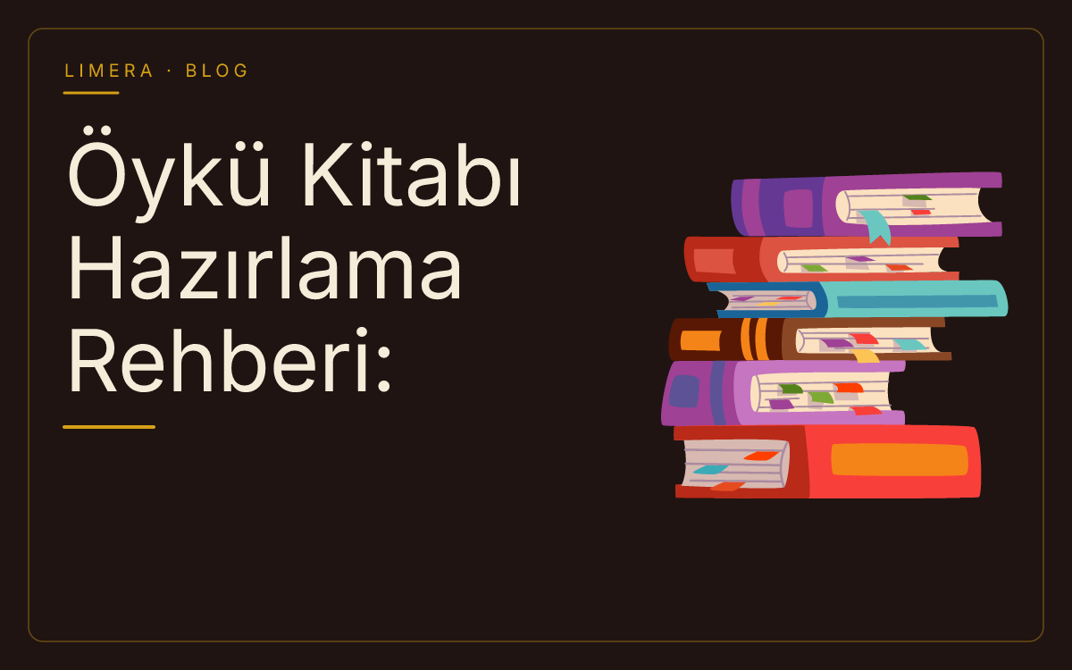 Öykü Kitabı Hazırlama Rehberi: Taslaktan Yayın Aşamasına Adım Adım blog kapak görseli Öykü Kitabı Hazırlama Rehberi: Taslaktan Yayın Aşamasına Adım Adım blog kapak görseli