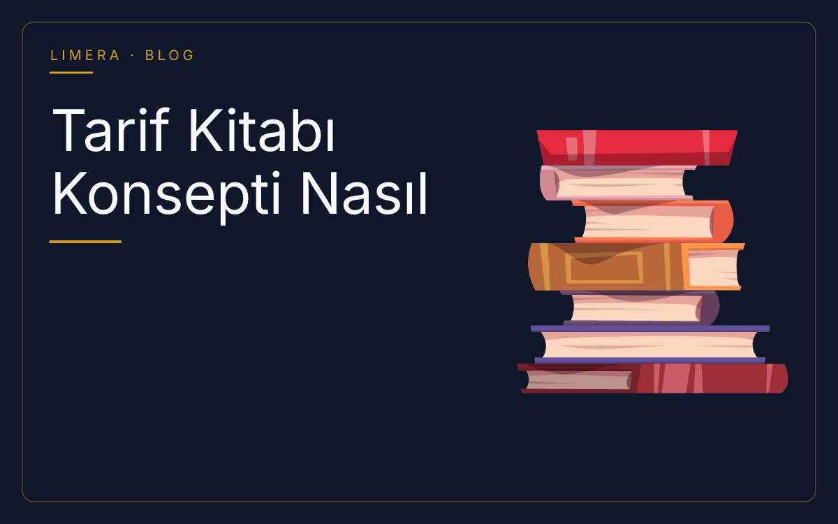 Tarif Kitabı Konsepti Nasıl Belirlenir? blog kapak görseli