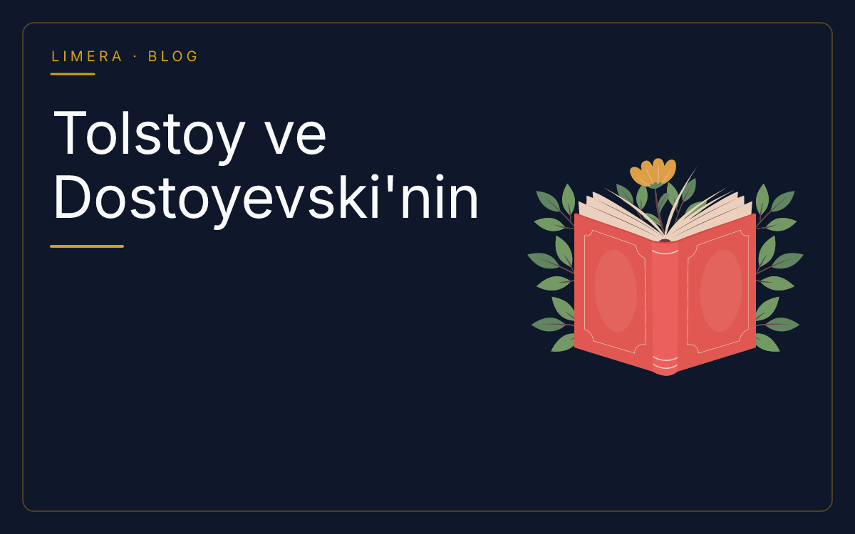Tolstoy ile Dostoyevski Arasındaki Görünmez Bağ — Limera Yazar Dosyaları (Limera Yayınları) Tolstoy ile Dostoyevski Arasındaki Görünmez Bağ — Limera Yazar Dosyaları (Limera Yayınları)