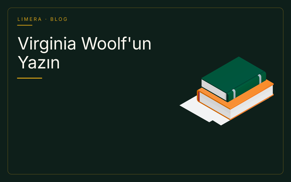 Virginia Woolf'un Günlükleri Eserlerini Nasıl Aydınlatıyor? — Limera Yazar Dosyaları (Limera Yayınları) Virginia Woolf'un Günlükleri Eserlerini Nasıl Aydınlatıyor? — Limera Yazar Dosyaları (Limera Yayınları)