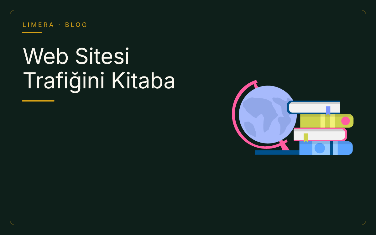 Web Sitesi Trafiğini Kitaba Dönüştürme Rehberi: İçeriklerinizi Eser Hale Getirin blog kapak görseli