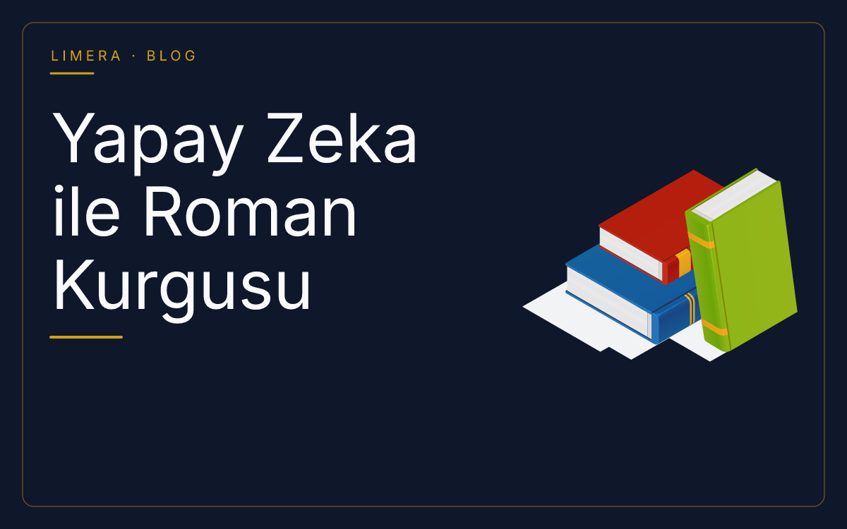Yapay Zeka ile Roman Kurgusu Oluşturma Rehberi blog kapak görseli Yapay Zeka ile Roman Kurgusu Oluşturma Rehberi blog kapak görseli