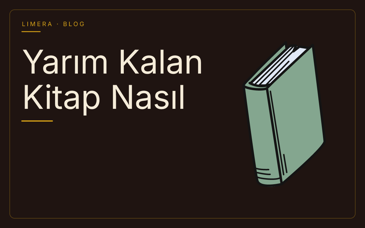 Yarım Kalan Kitap Nasıl Tamamlanır? 5 Adımda Taslak Kurtarma blog kapak görseli