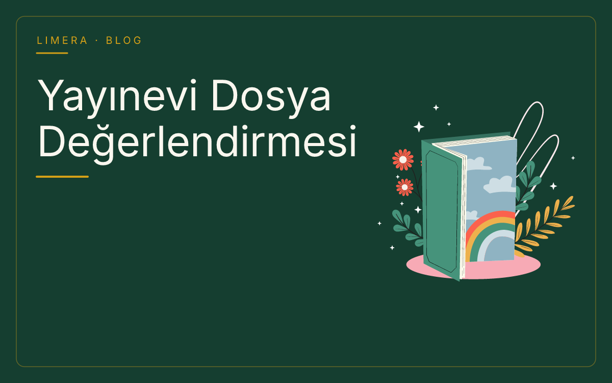 Yayınevi Dosya Değerlendirmesi Rehberi blog kapak görseli Yayınevi Dosya Değerlendirmesi Rehberi blog kapak görseli