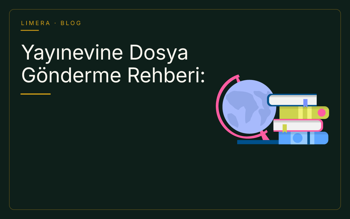Yayınevine Dosya Gönderme Rehberi: Taslaktan Başvuruya Tüm Adımlar blog kapak görseli Yayınevine Dosya Gönderme Rehberi: Taslaktan Başvuruya Tüm Adımlar blog kapak görseli