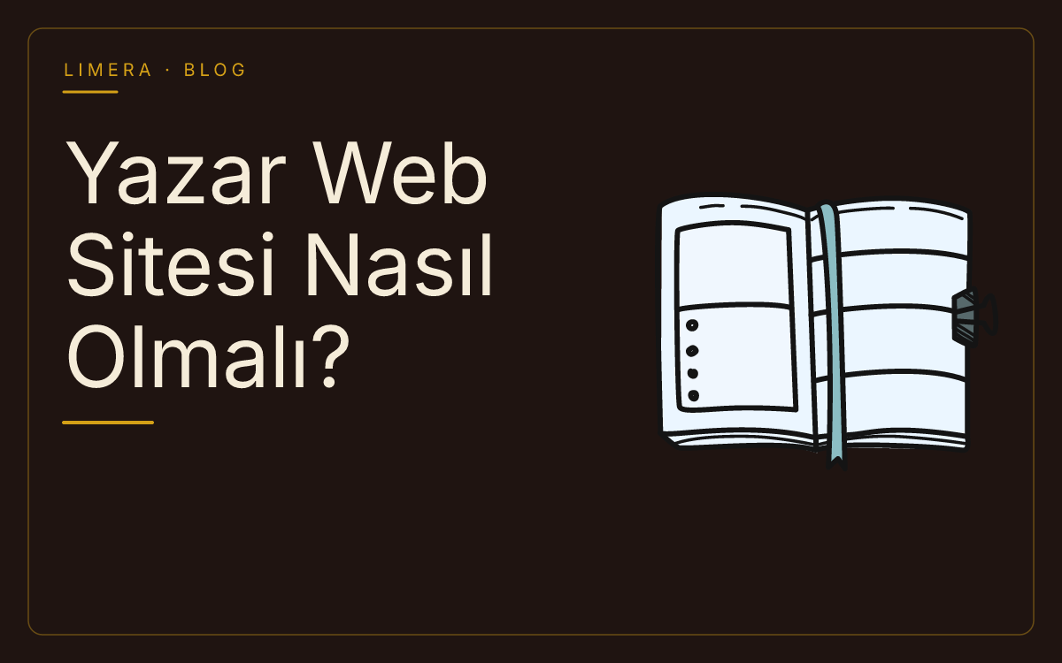 Yazar Web Sitesi Nasıl Olmalı? Adım Adım Kurulum Rehberi blog kapak görseli