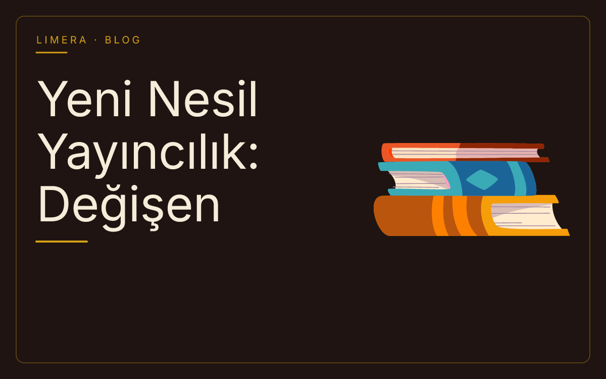 Yeni Nesil Yayıncılık ve Okur Eğilimleri blog kapak görseli Yeni Nesil Yayıncılık ve Okur Eğilimleri blog kapak görseli