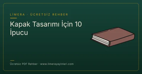 Kapak Tasarımı İçin 10 İpucu — ücretsiz PDF rehber kapağı
