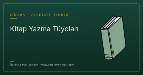 Kitap Yazma Tüyoları — ücretsiz PDF rehber kapağı