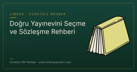 Doğru Yayınevini Seçme ve Sözleşme Rehberi — ücretsiz PDF rehber kapağı